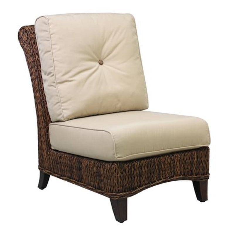 Antigua Sectional Arm less Chair Seat by Patio Renaissance