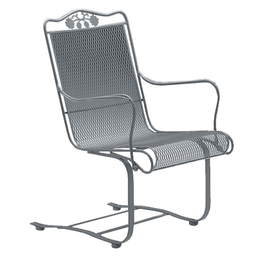 Briarwood High Back Spring Base Chair By Woodard