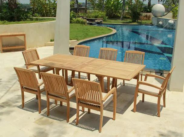 Rectangle Ext Table set
