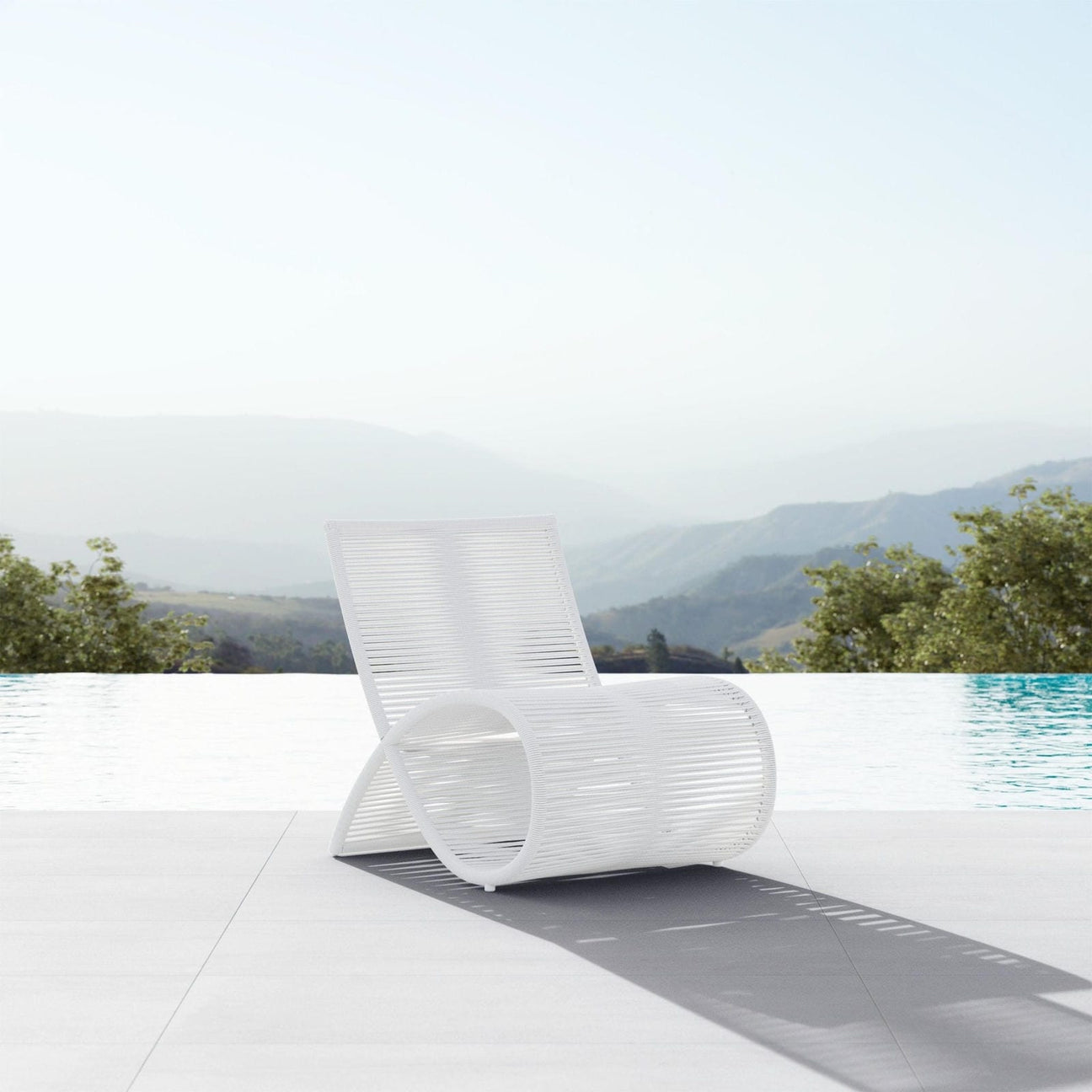 Wave Club Chair (QTY 2) - White Mist by Azurro Living