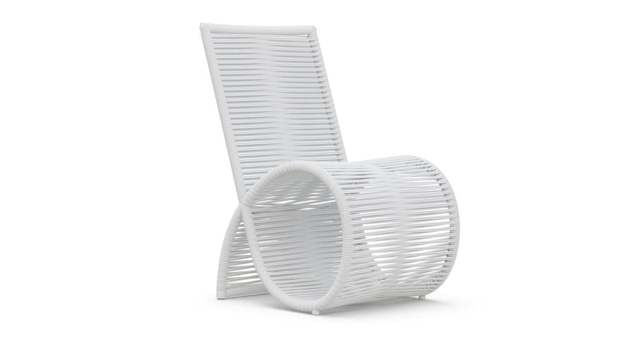 Wave Dining Chair (QTY 2) - White Mist by Azurro Living