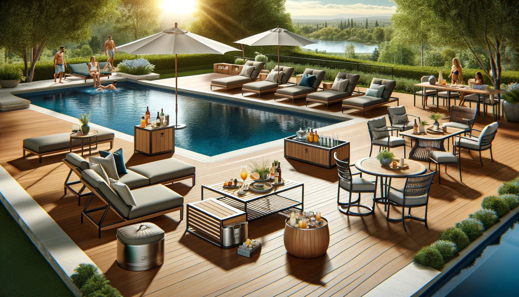 Transform Your Pool Area with Stunning Outdoor Furniture