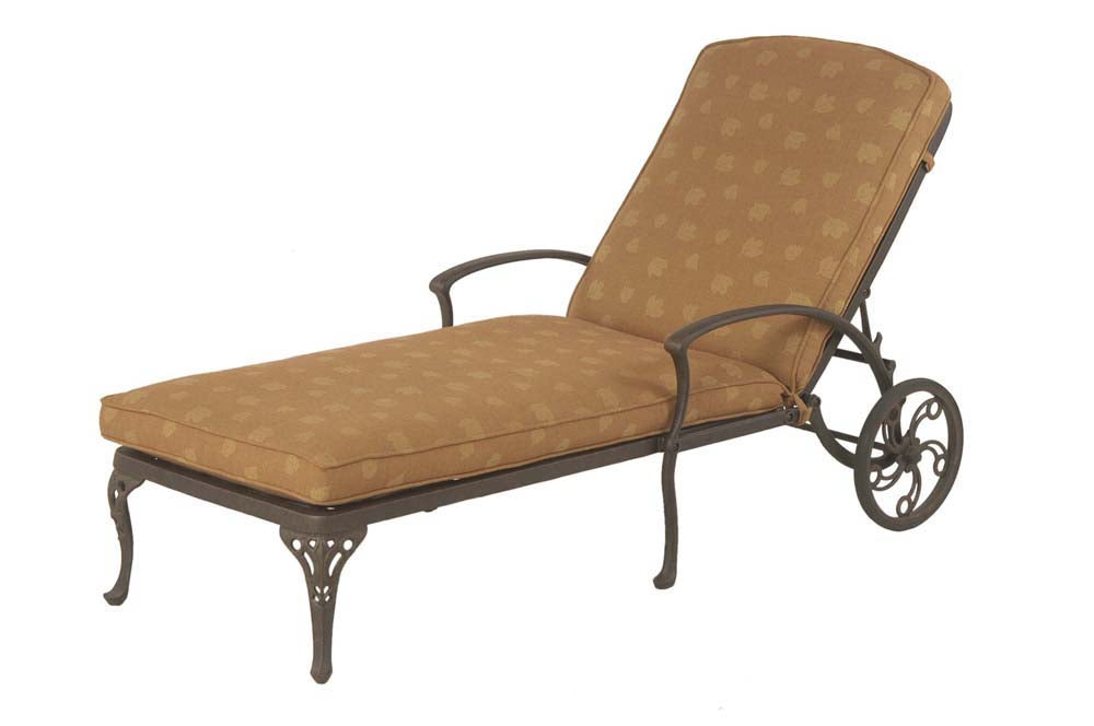 Tuscany Chaise Lounge With Cushion By Hanamint