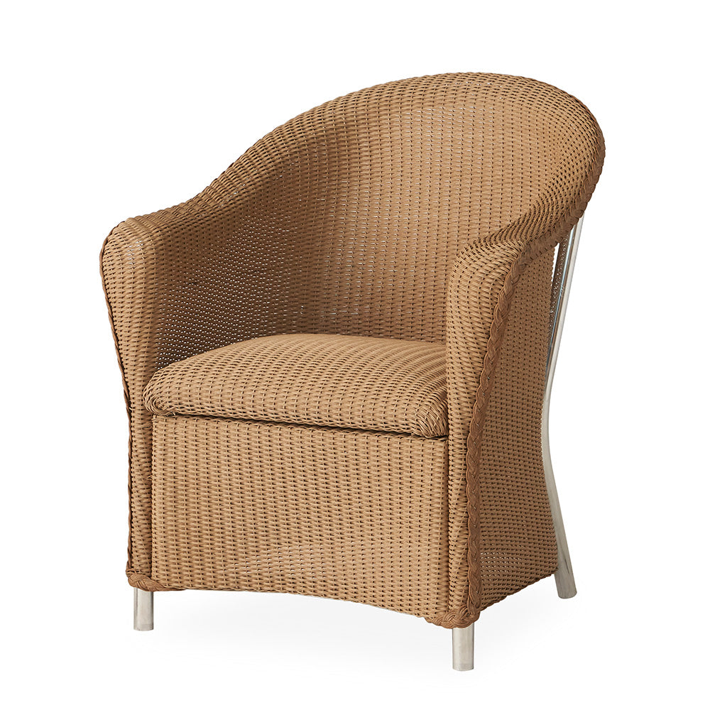 Reflections Dining Armchair with Padded Seat By Lloyd Flanders