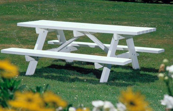 Traditional Picnic Table by Seaside Casual