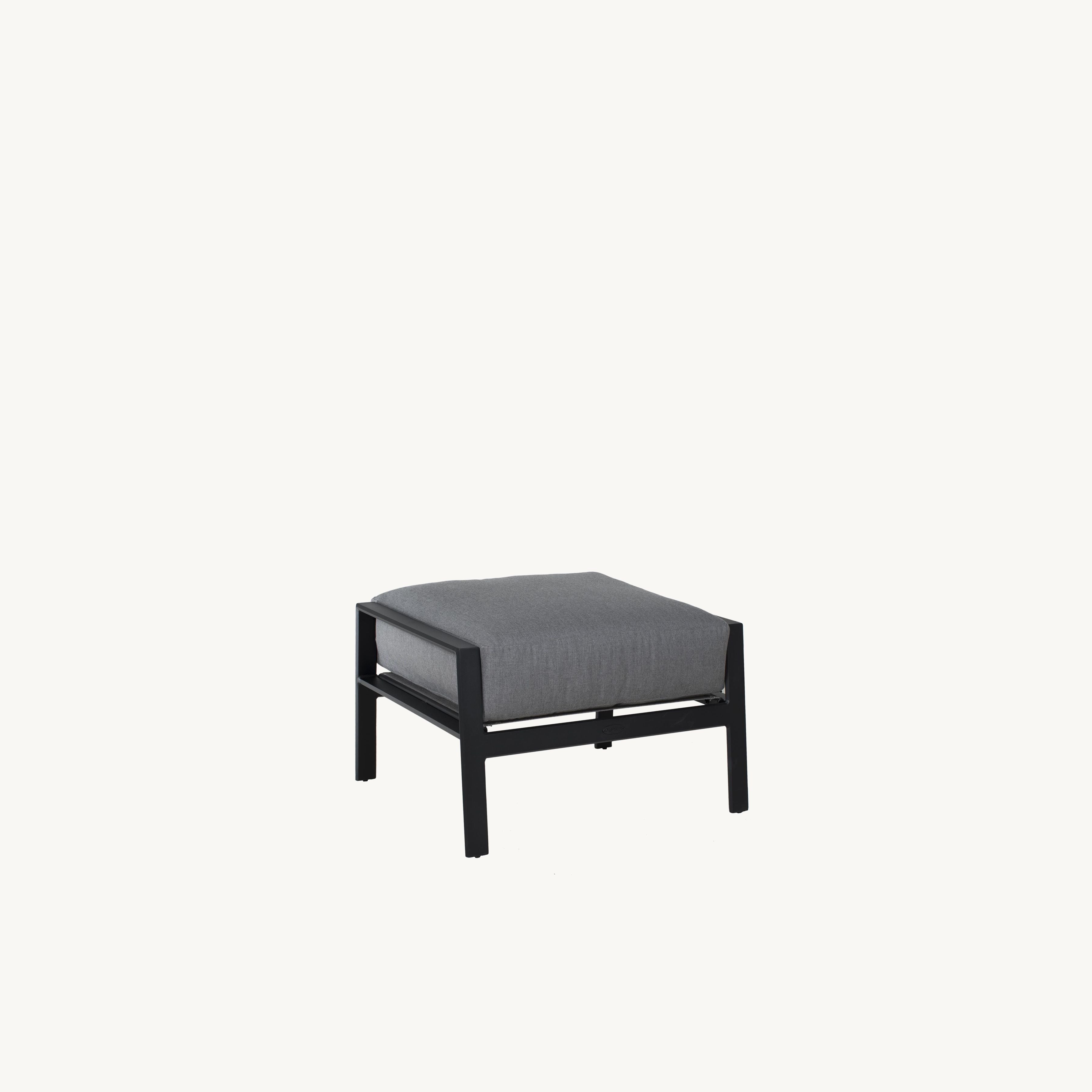 Prism Cushioned Ottoman By Castelle
