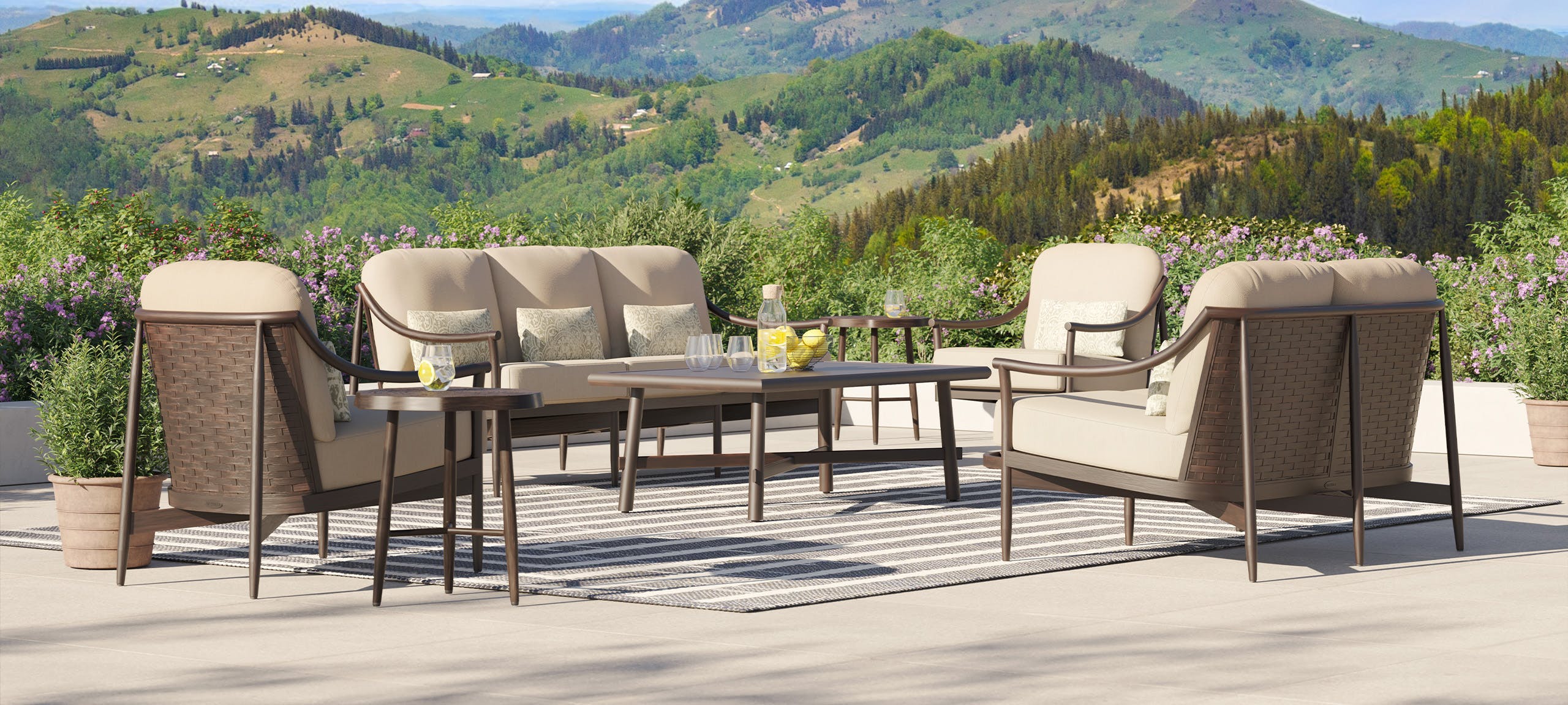 Largo Deep Seating Set By Castelle