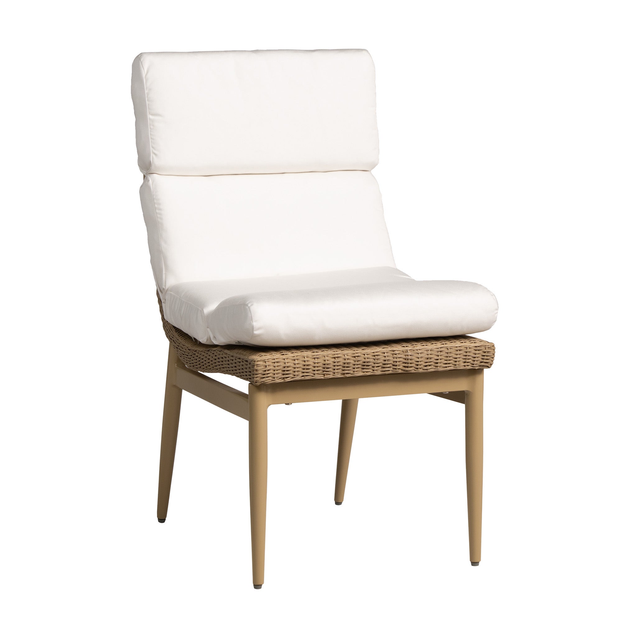 Cascade Armless Dining Chair by Lloyd Flanders