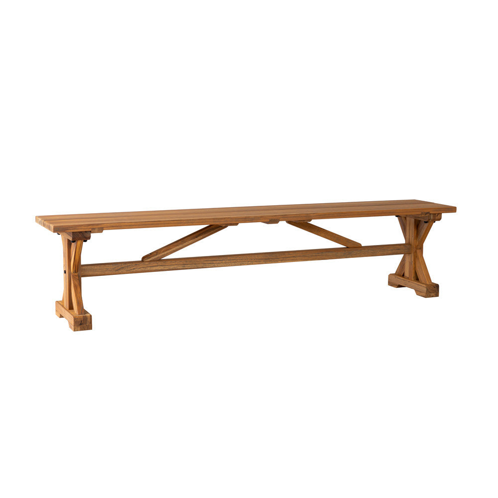 Teak 79” Dining Bench by Lloyd Flanders