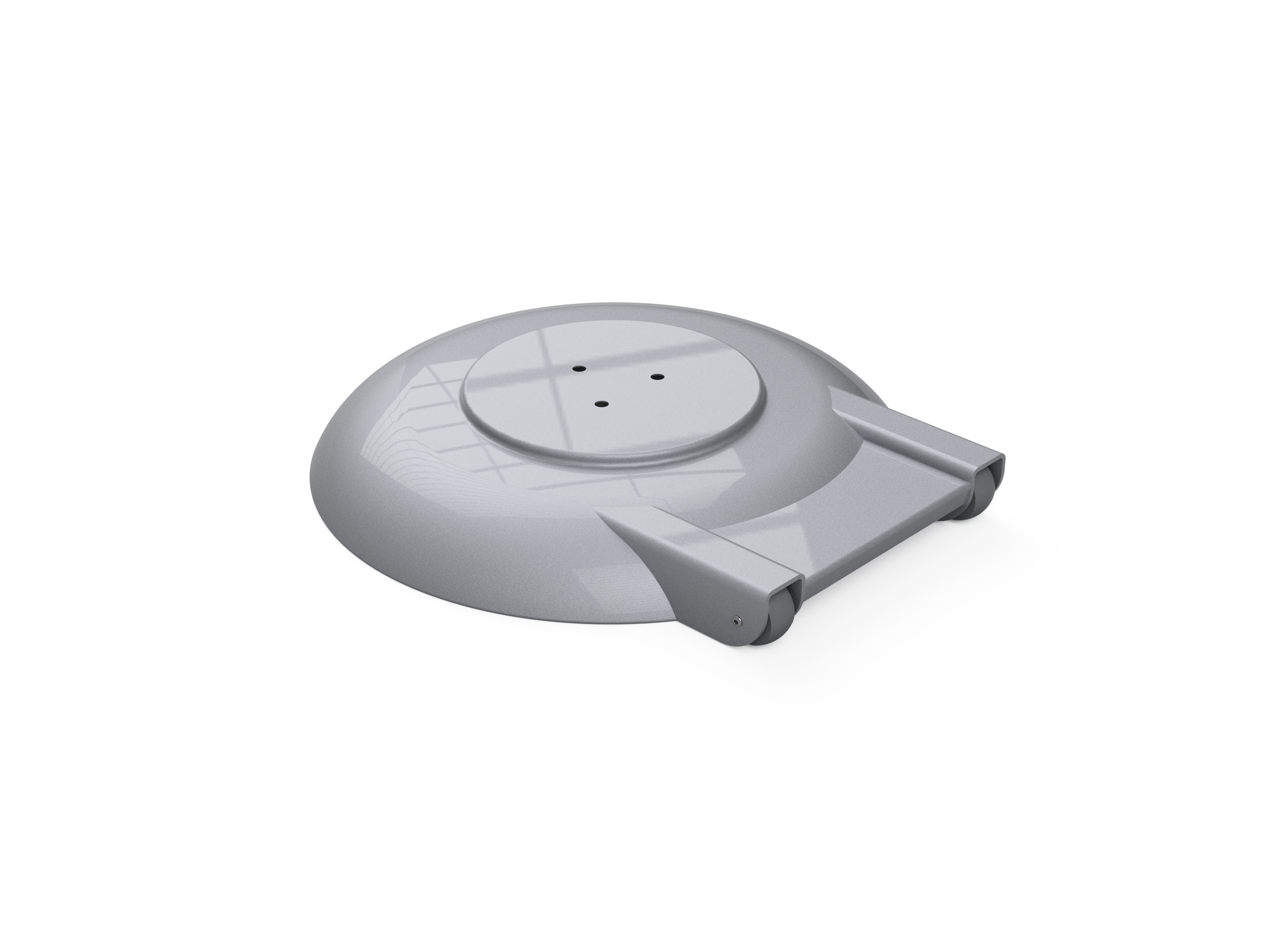 100Lb Premium Aluminum Shell Concrete Base - Thumbnail 5