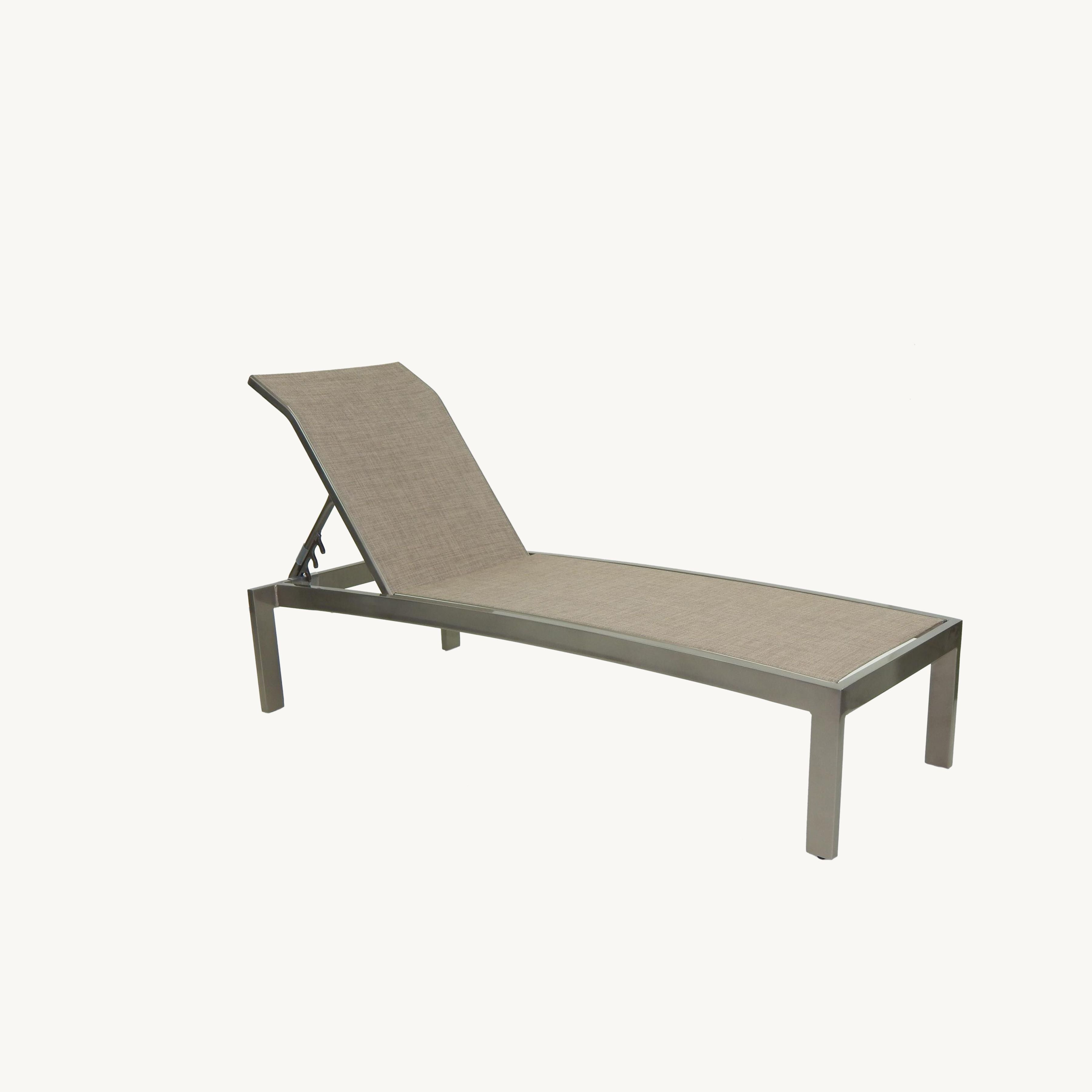 Orion Adjustable Sling Chaise Lounge By Castelle