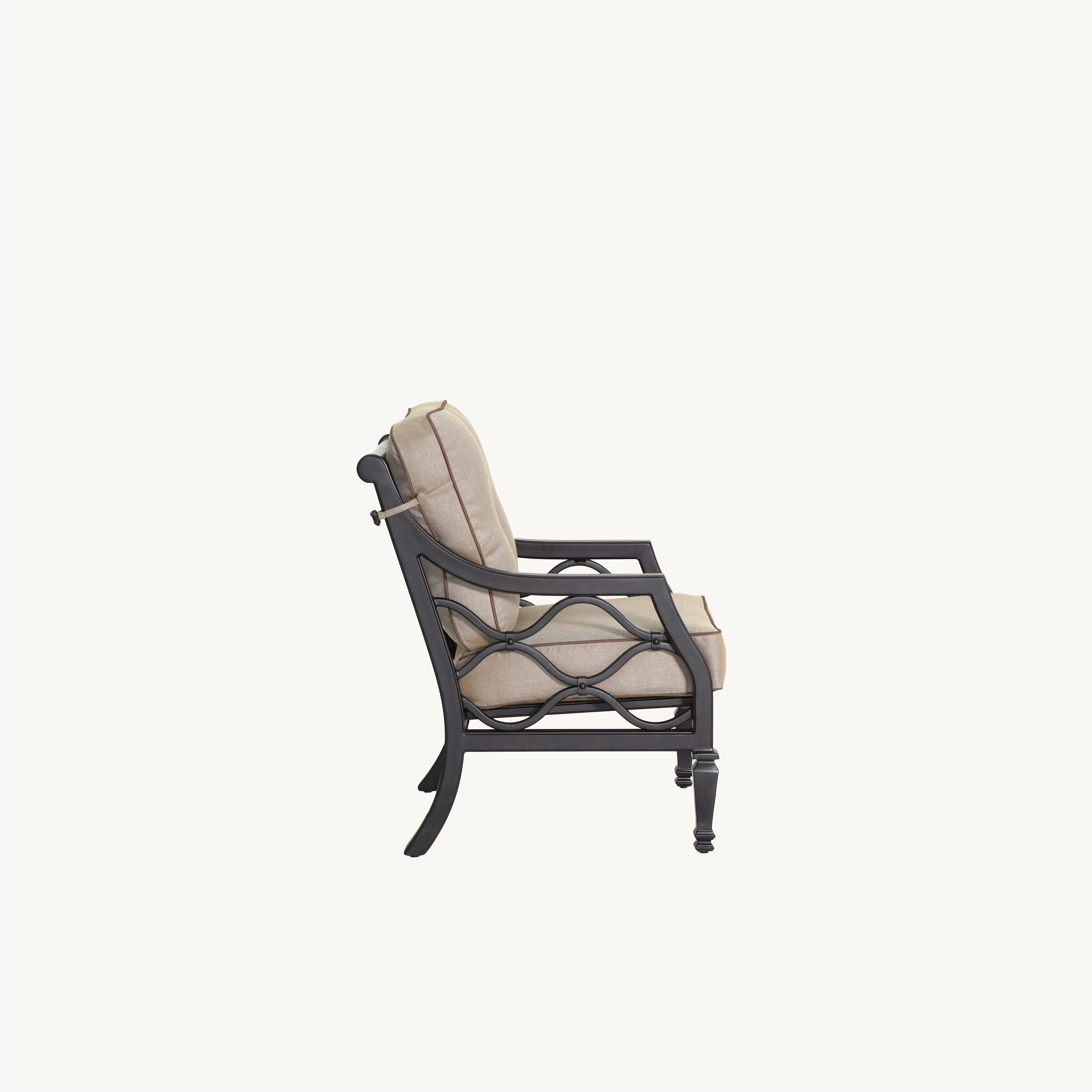 Villa Bianca Cushioned Dining Chair By Castelle