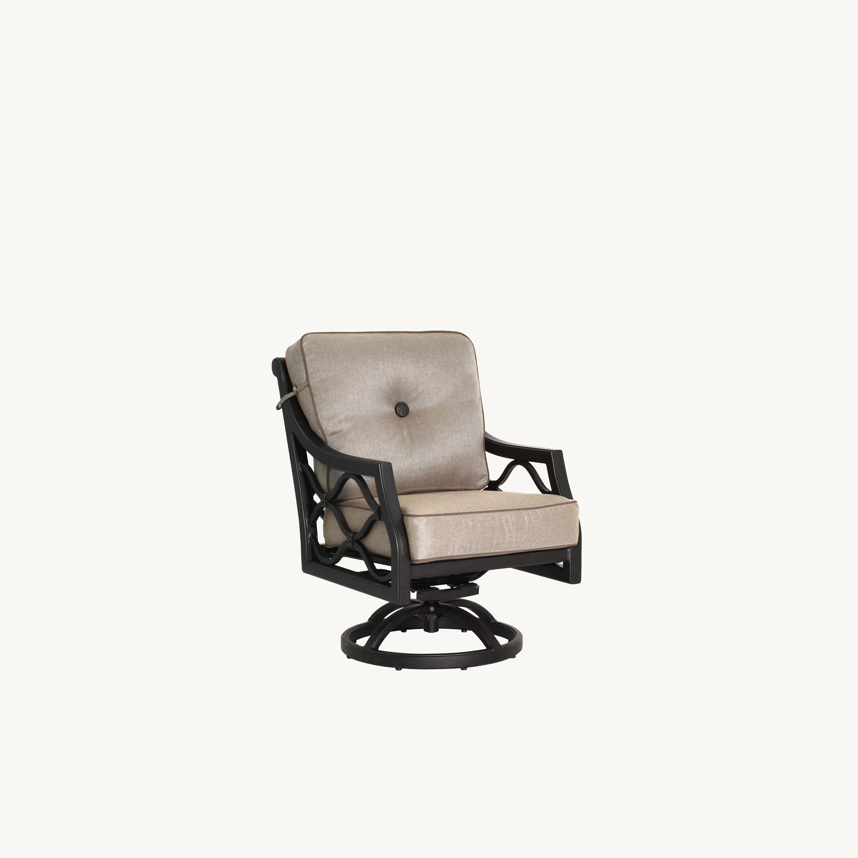 Villa Bianca Cushioned Swivel Rocker By Castelle