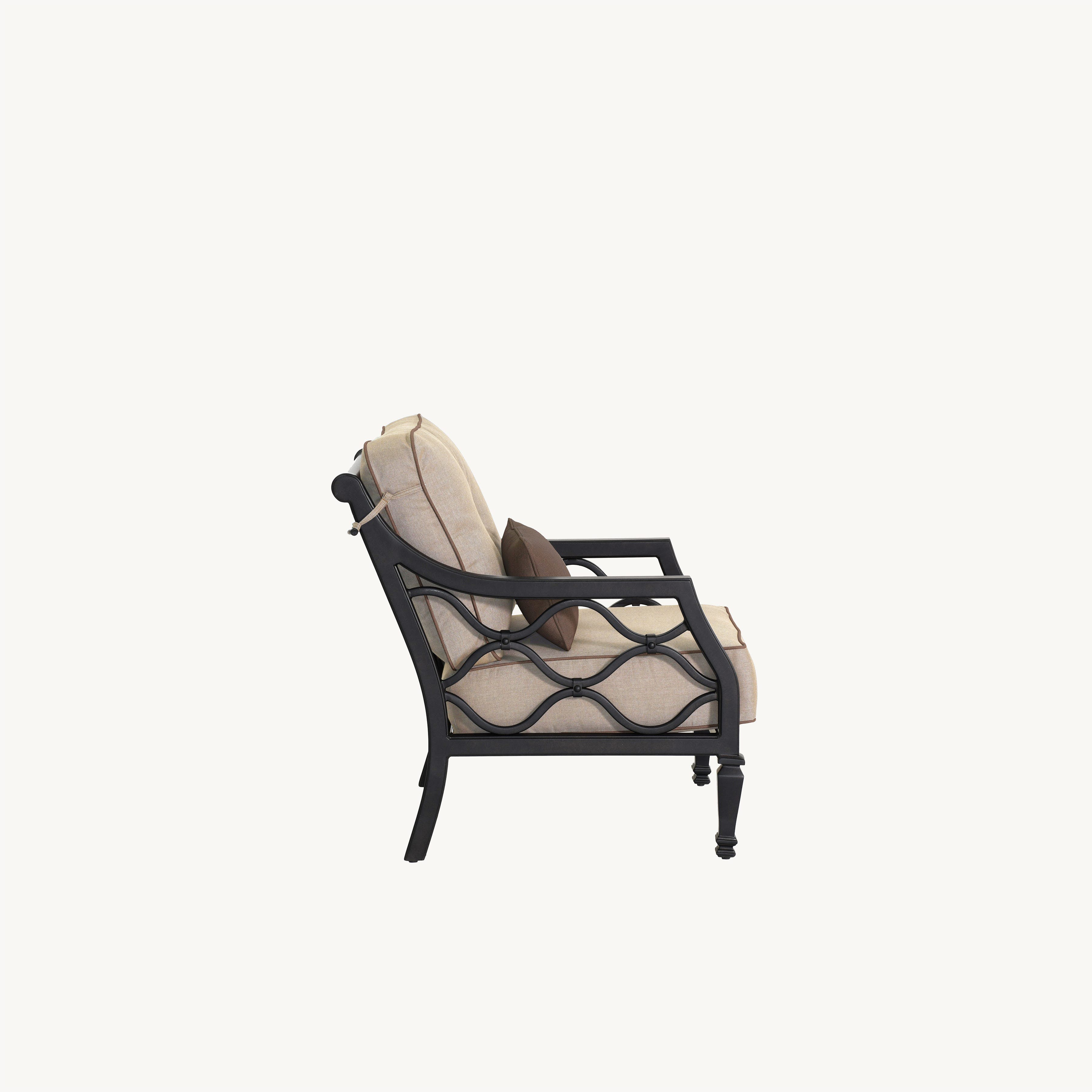 Villa Bianca Cushioned Lounge Chair By Castelle