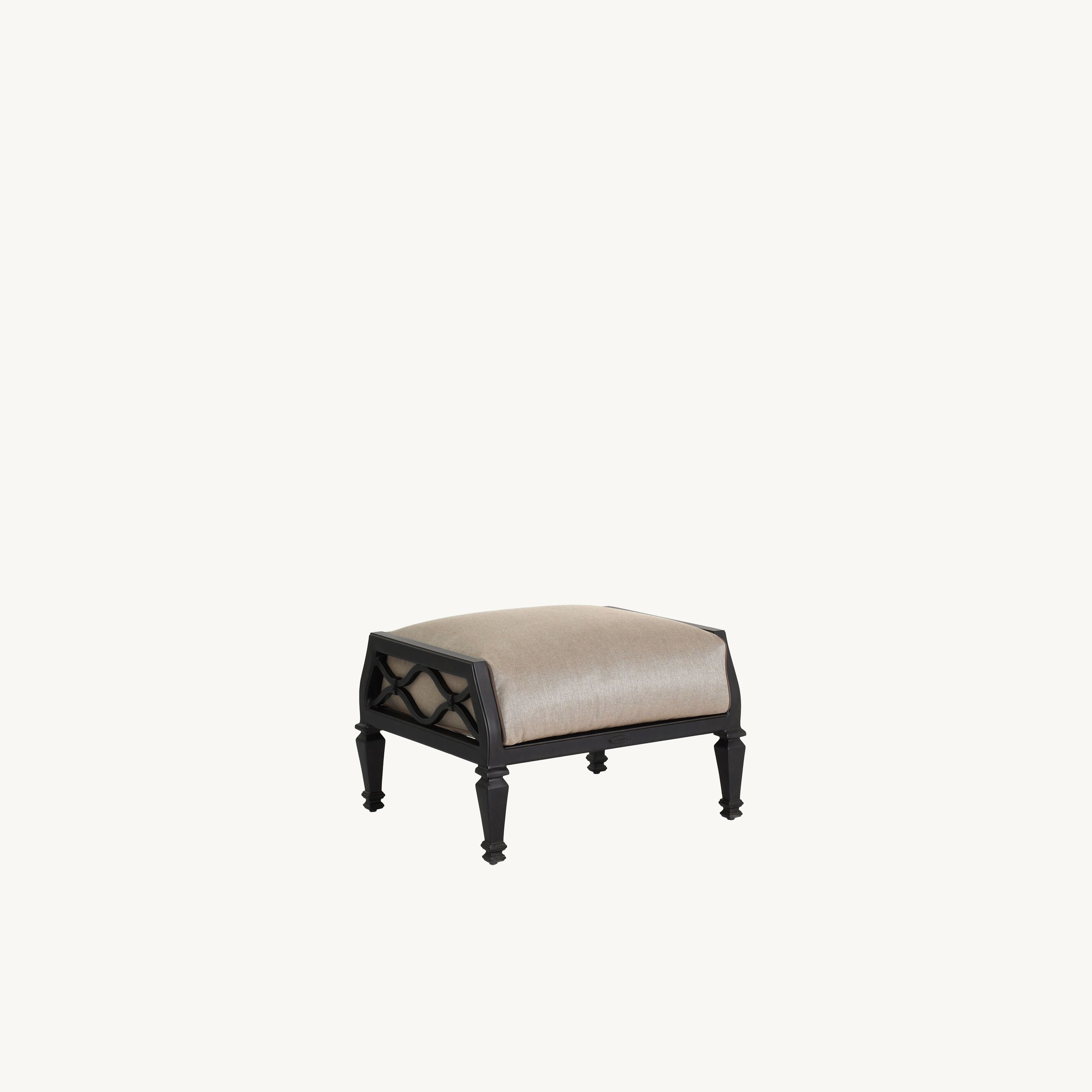 Villa Bianca Cushioned Ottoman By Castelle