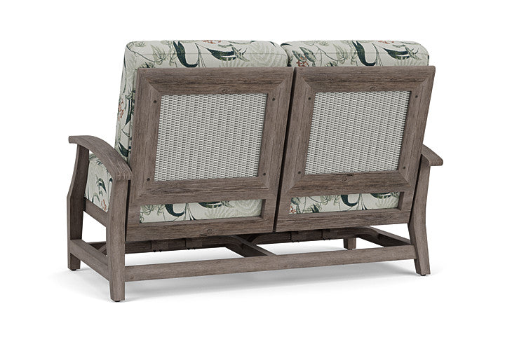 Frontier Spring Rocker Loveseat by Lloyd Flanders