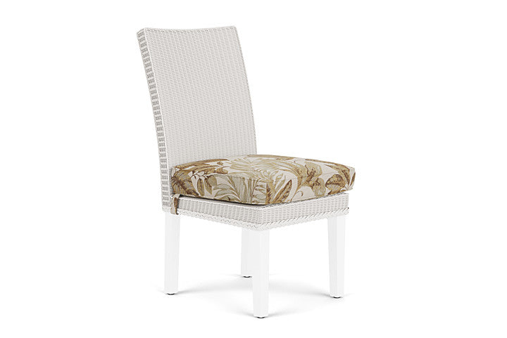 Hamptons Armless Dining Chair Replacement Cushion by Lloyd Flanders 
