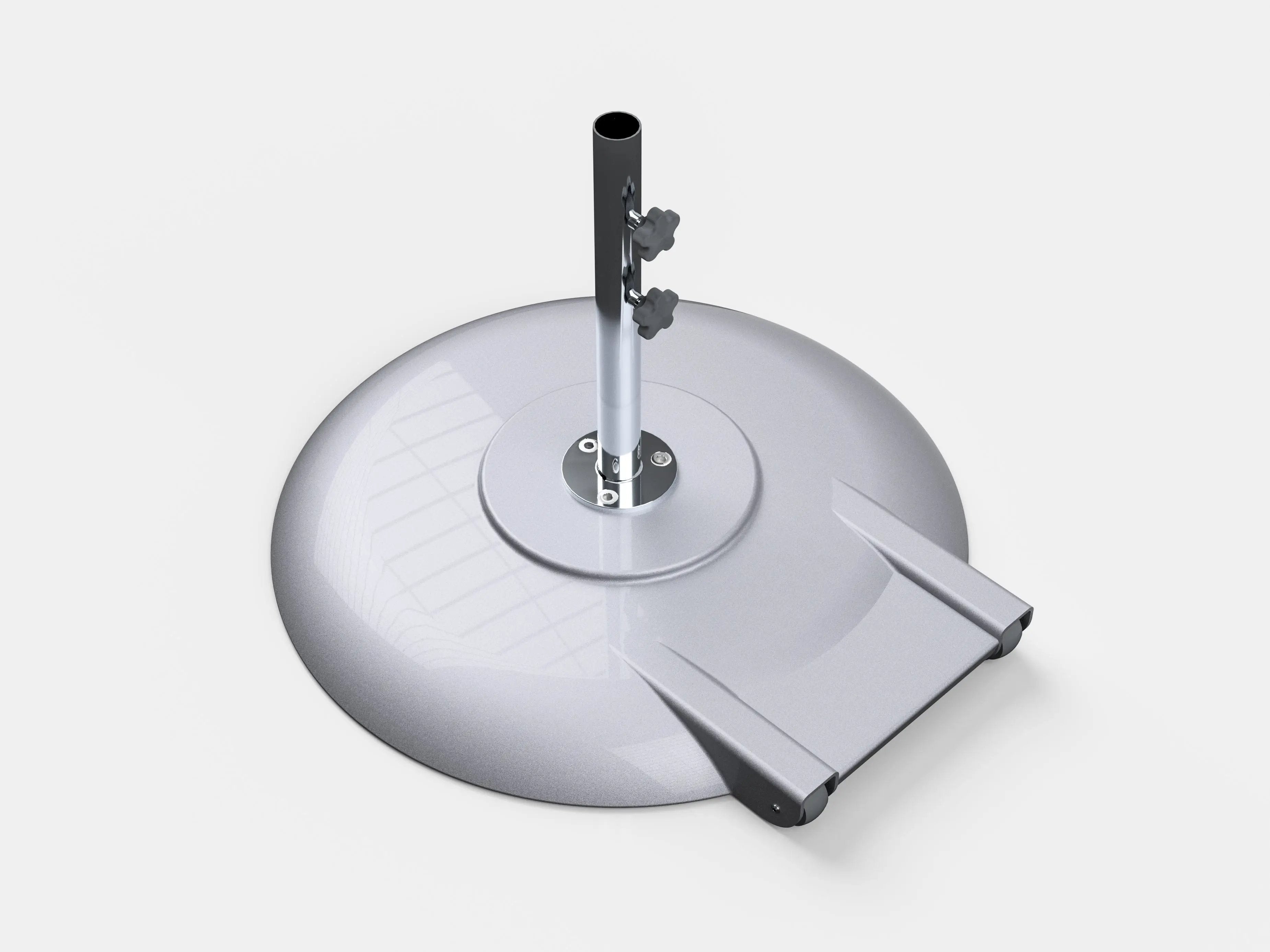 150Lb Premium Aluminum Shell Concrete Base by Frankford Umbrella