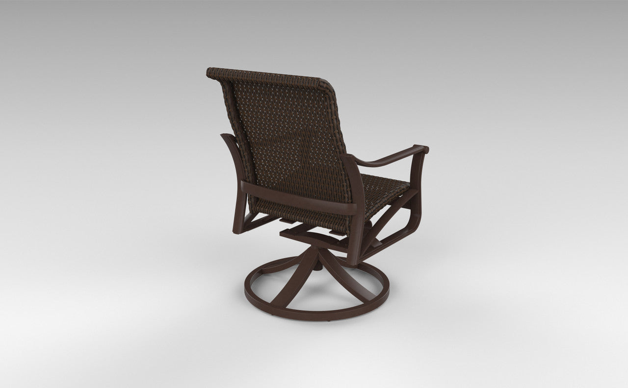 Corsica Woven Swivel Rocker by Tropitone