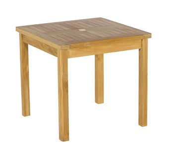 Teak Bistro Table 31" Square By Classic Teak