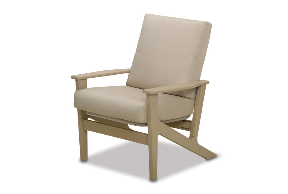 Wexler Chat Height Cushion Arm Chair  By Telescope