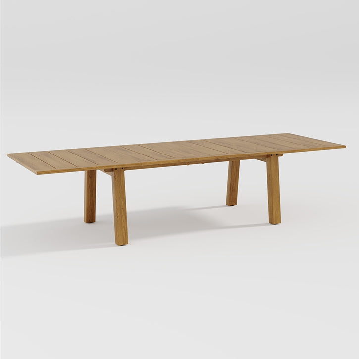 Teak Stirata 126" x 41" Dining Extension Table by Tropitone