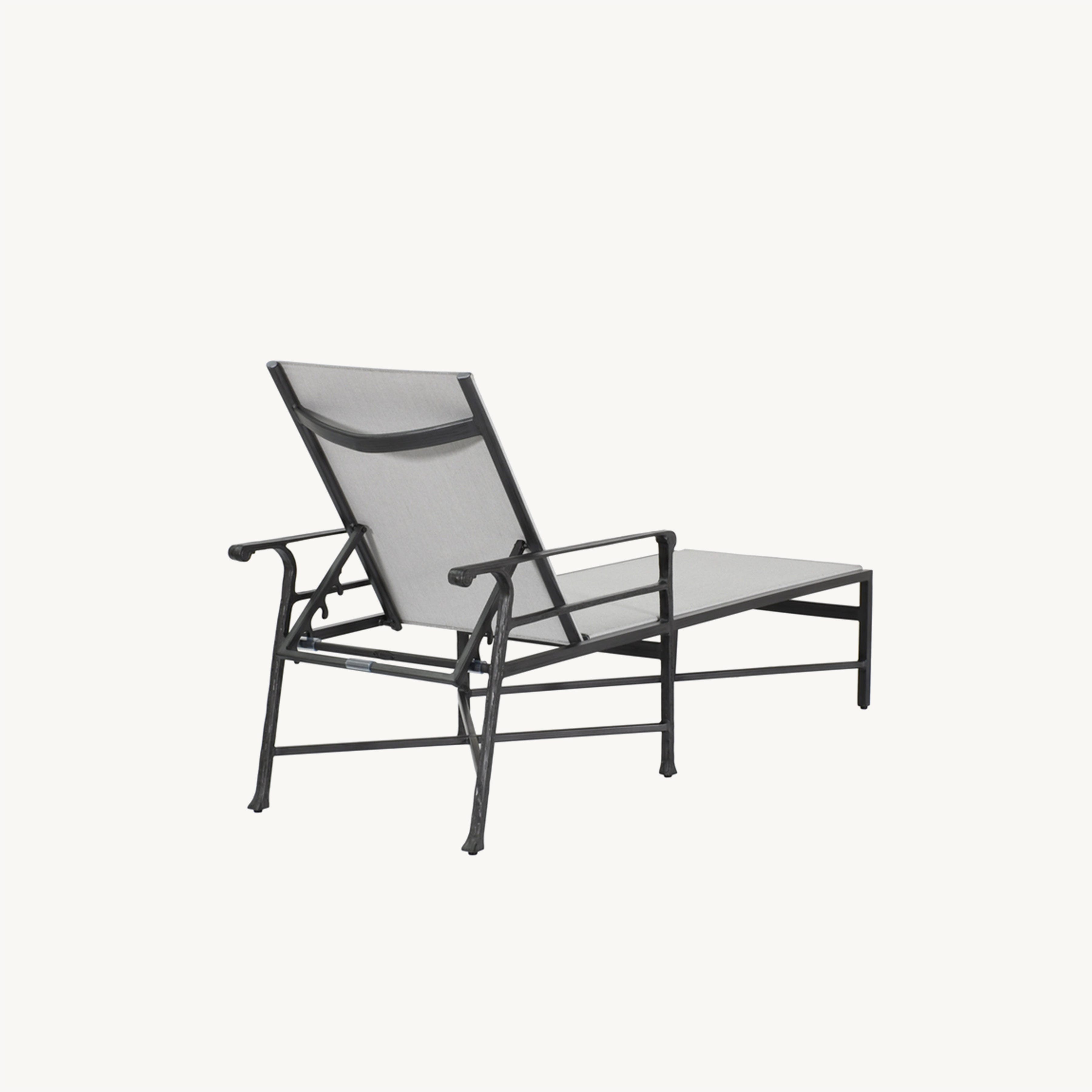 Marquis Sling Chaise Lounge W/ Optional Loose Pad By Castelle