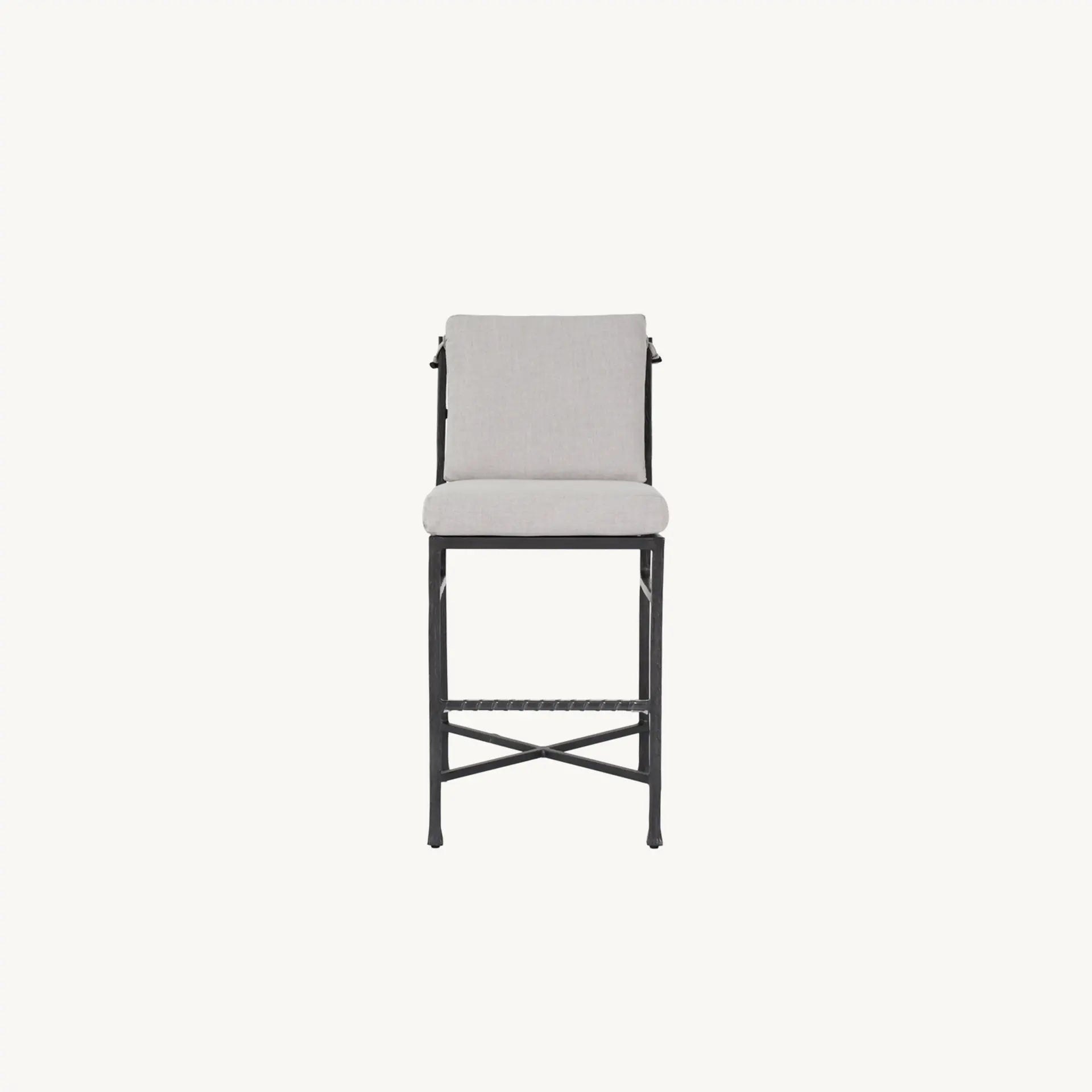 Marquis Cushioned Armless Bar Stool By Castelle
