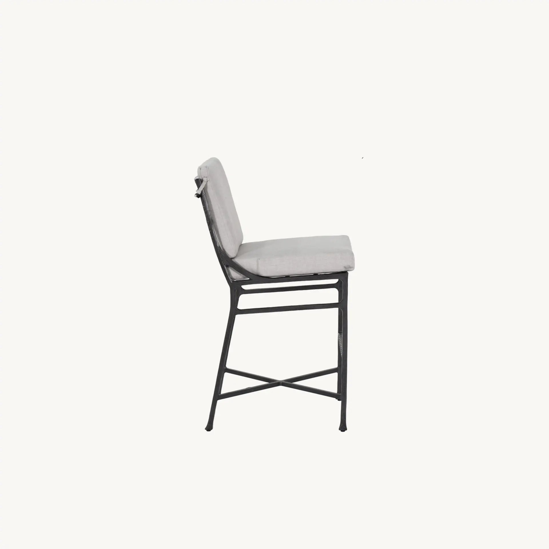 Marquis Cushioned Armless Bar Stool By Castelle