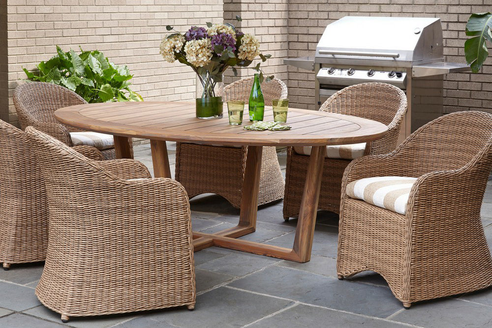 Tobago dining collection by lloyd Flanders