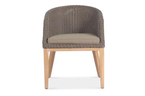Portola Wicker Arm Chair By Classic Teak