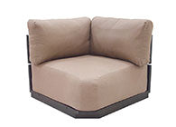 Tribeca 90°Corner Chair Replacement Cushion by Patio Renaissance 
