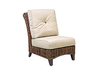 Antigua Armless Chair Replacement Cushion by Patio Renaissance
