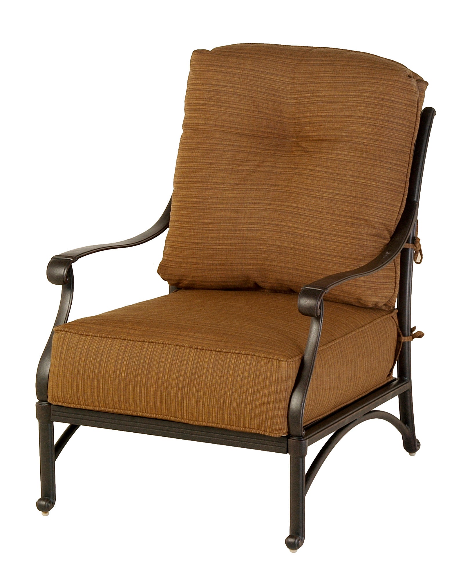 Mayfair Estate Club Chair with Cushion (Desert Bronze)