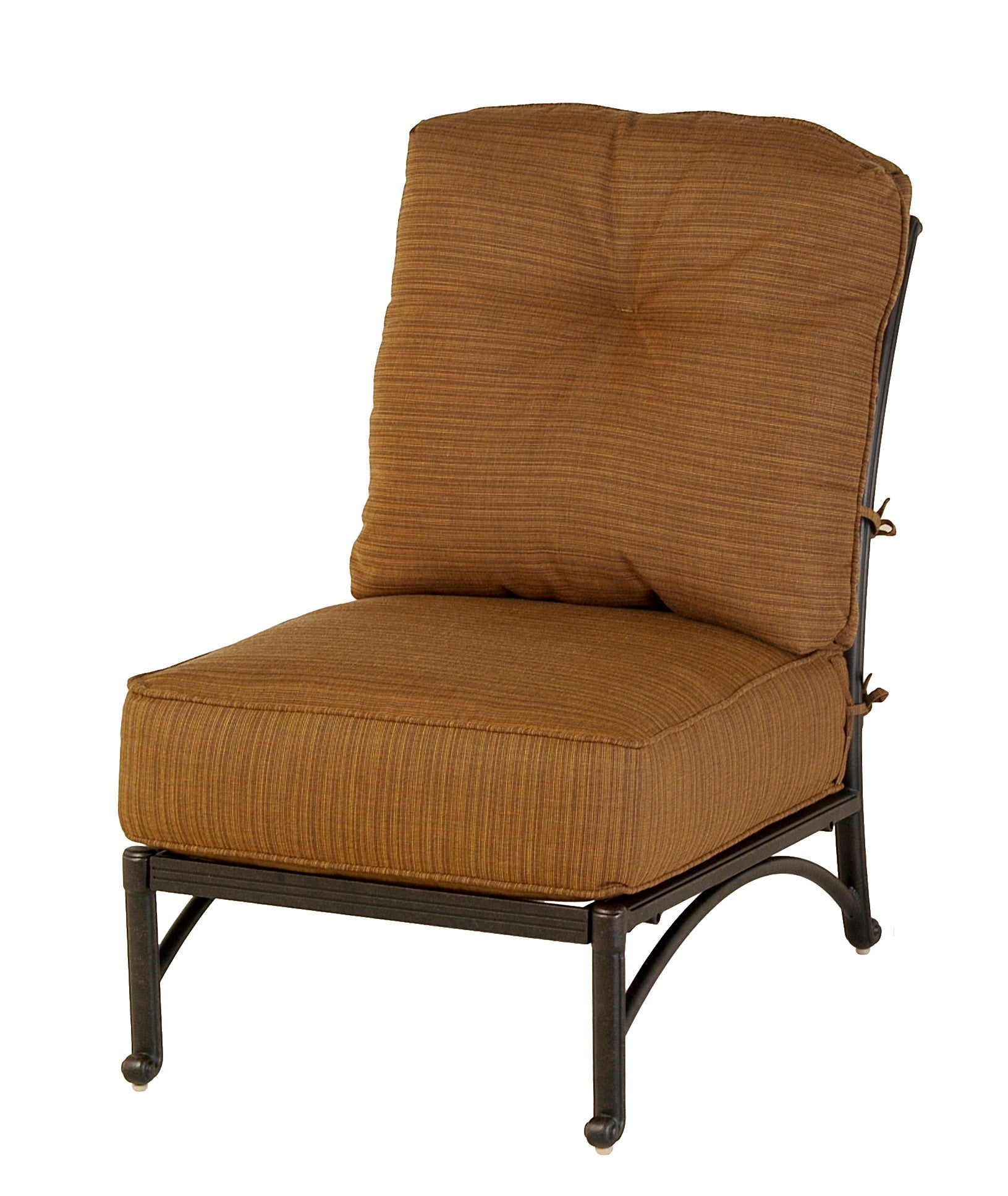 Mayfair Estate Club Middle Chair with Cushion (Desert Bronze)