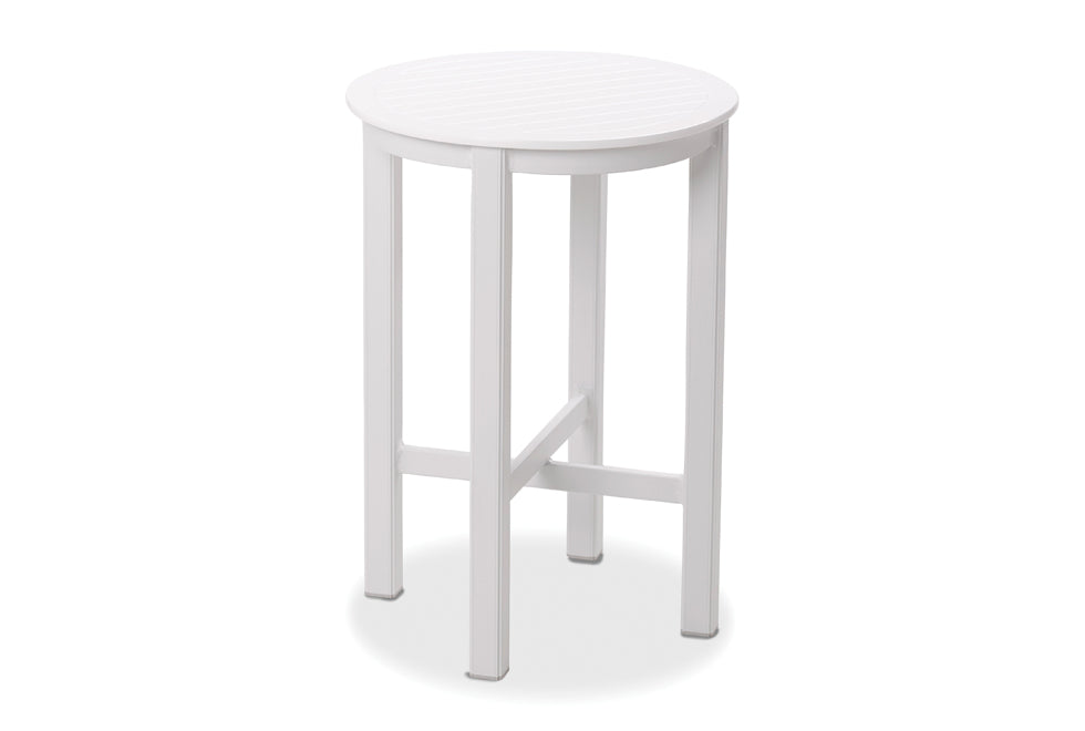 21" Round High End Table By Telescope