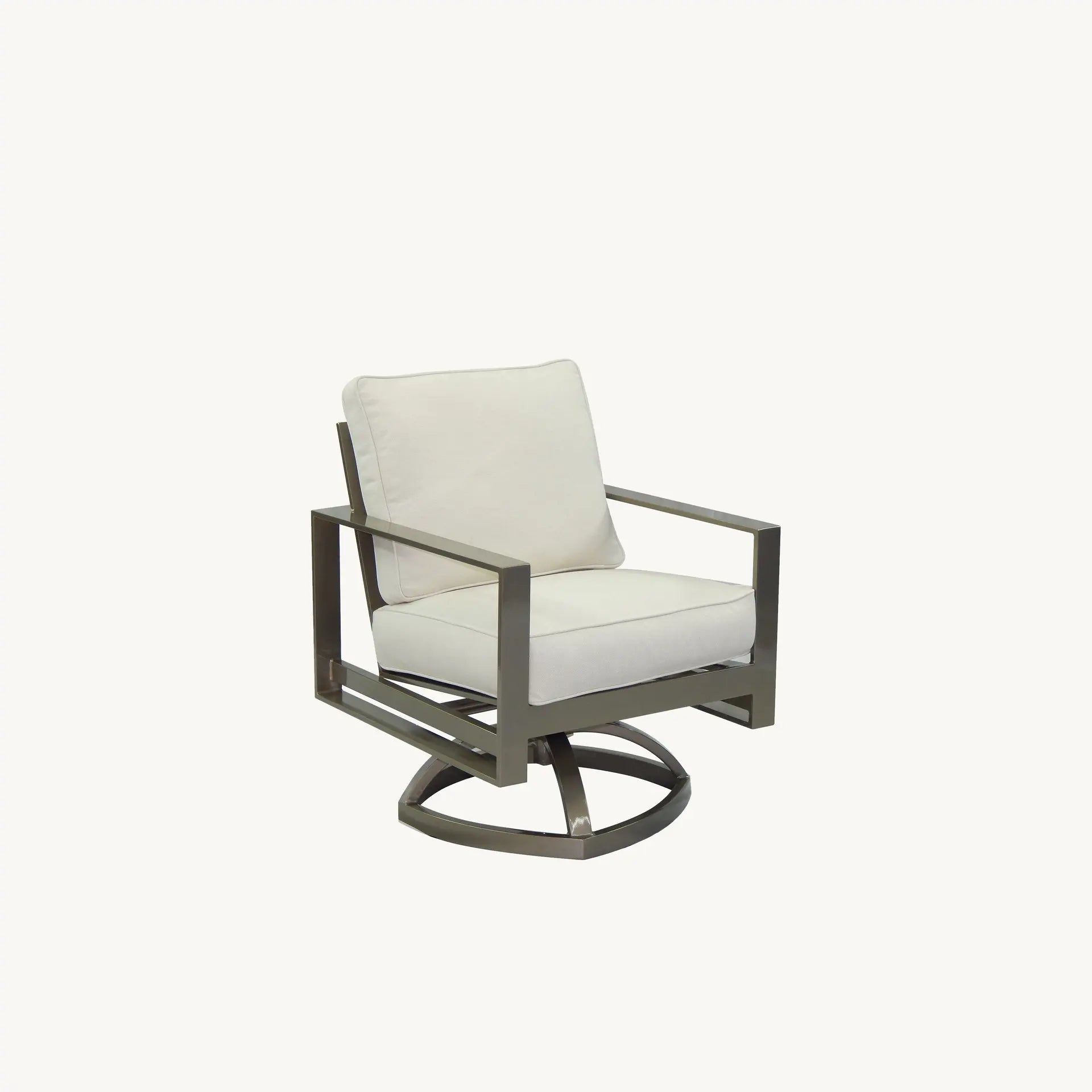 Park Place Cushioned Swivel Rocker By Castelle