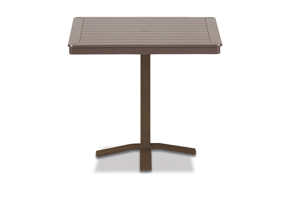 36" Square MGP Top Table With Pedestal Base By Telescope