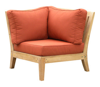 Classic Teak Sectional Corner - Thumbnail 2