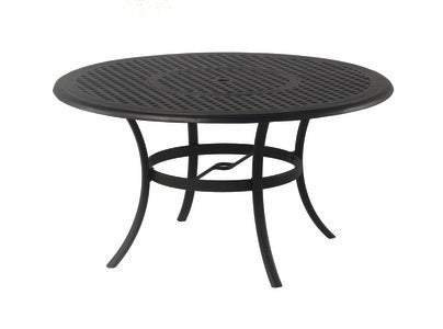 New Classic 54" Round Inlaid Laze Susan Table (Terra Mist)
