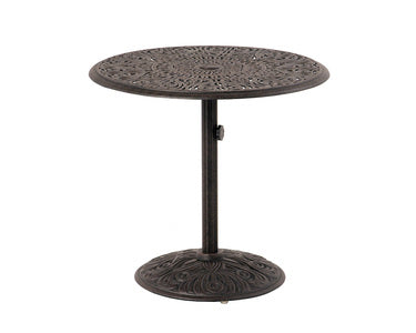 Tuscany 30" Rd. Pedestal Bar Table by Hanamint