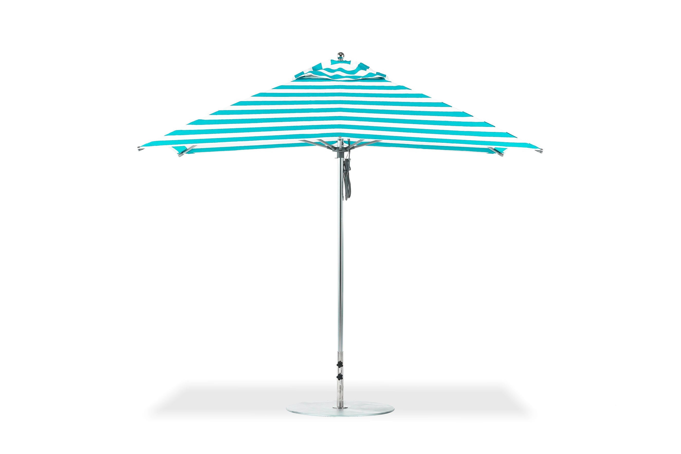 G-Series Monterey 10 X 10F Square Fiberglass Market Umbrella by Frankford