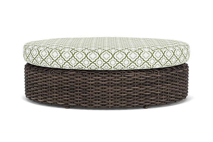 Largo Oval Ottoman Replacement Cushion by Lloyd Flanders 