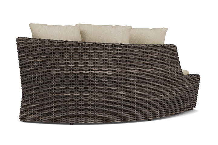 Largo Right Arm Curved Sofa Sectional by Lloyd Flanders