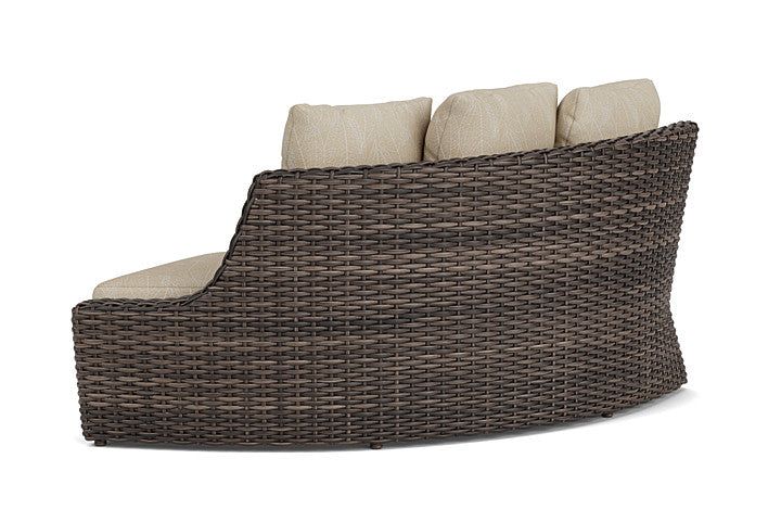 Largo Left Arm Curved Sofa Sectional by Lloyd Flanders