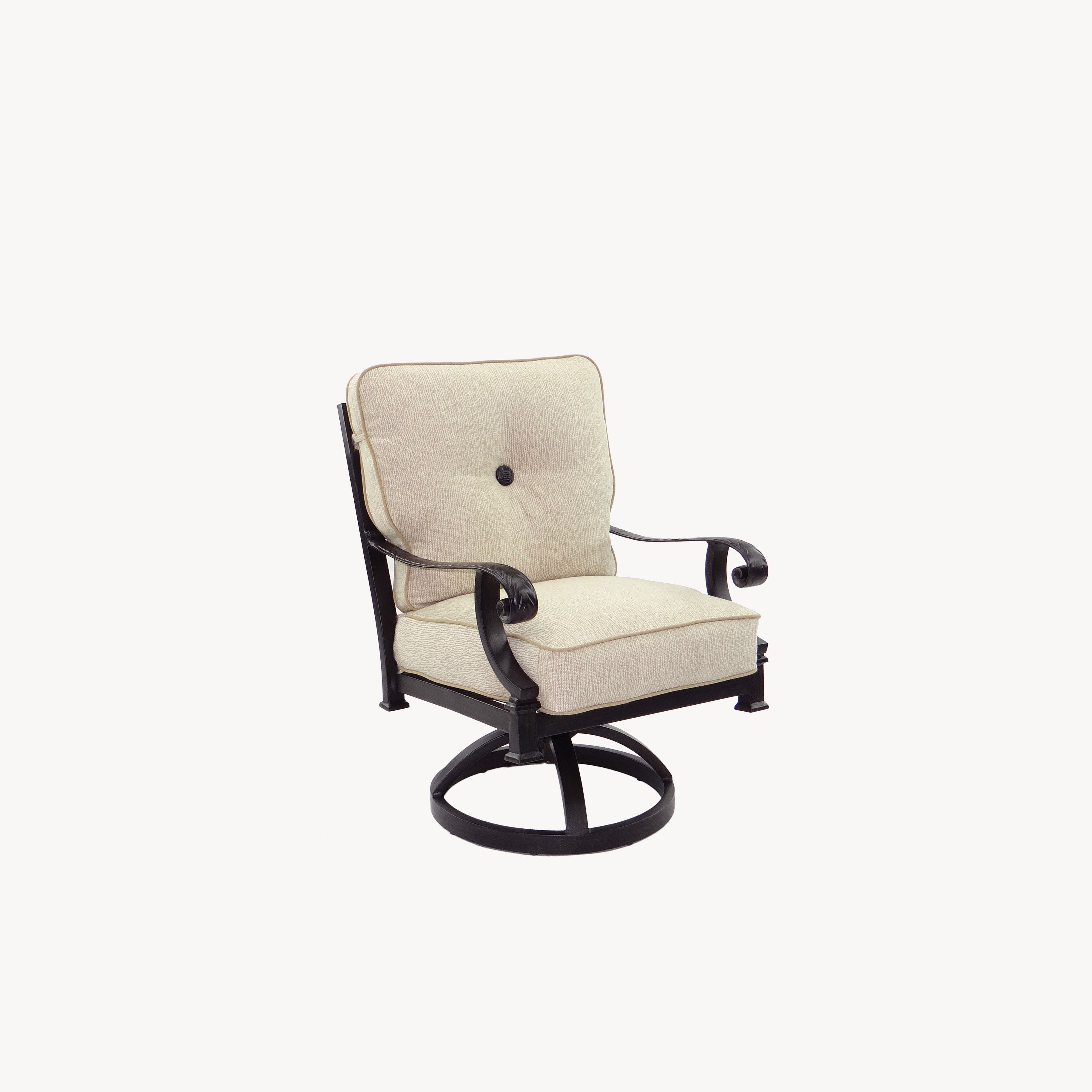 Bellagio Cushioned Swivel Rocker By Castelle