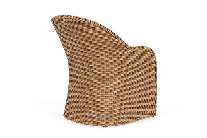Lloyd Flanders Tobago Woven Vinyl Wicker Dining Chair - Thumbnail 4