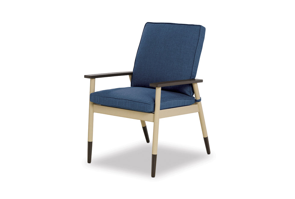 Welles Cushion Cafe Dining Chair By Telescope