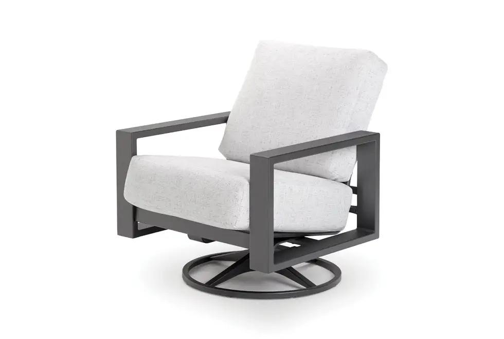 Larssen Cushion Swivel Rocker Chair by Telescope Casual