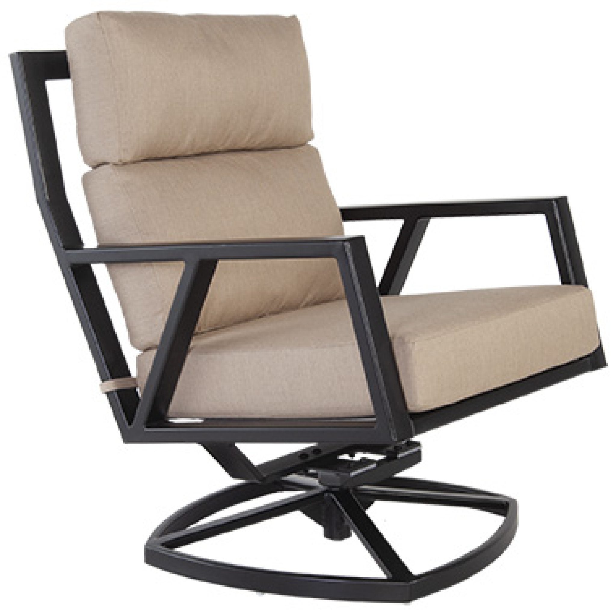 Aris Swivel Rocker Lounge Chair by Ow Lee